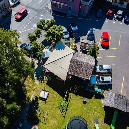 Hotel Restaurant Simplon Frutigen Exterior photo