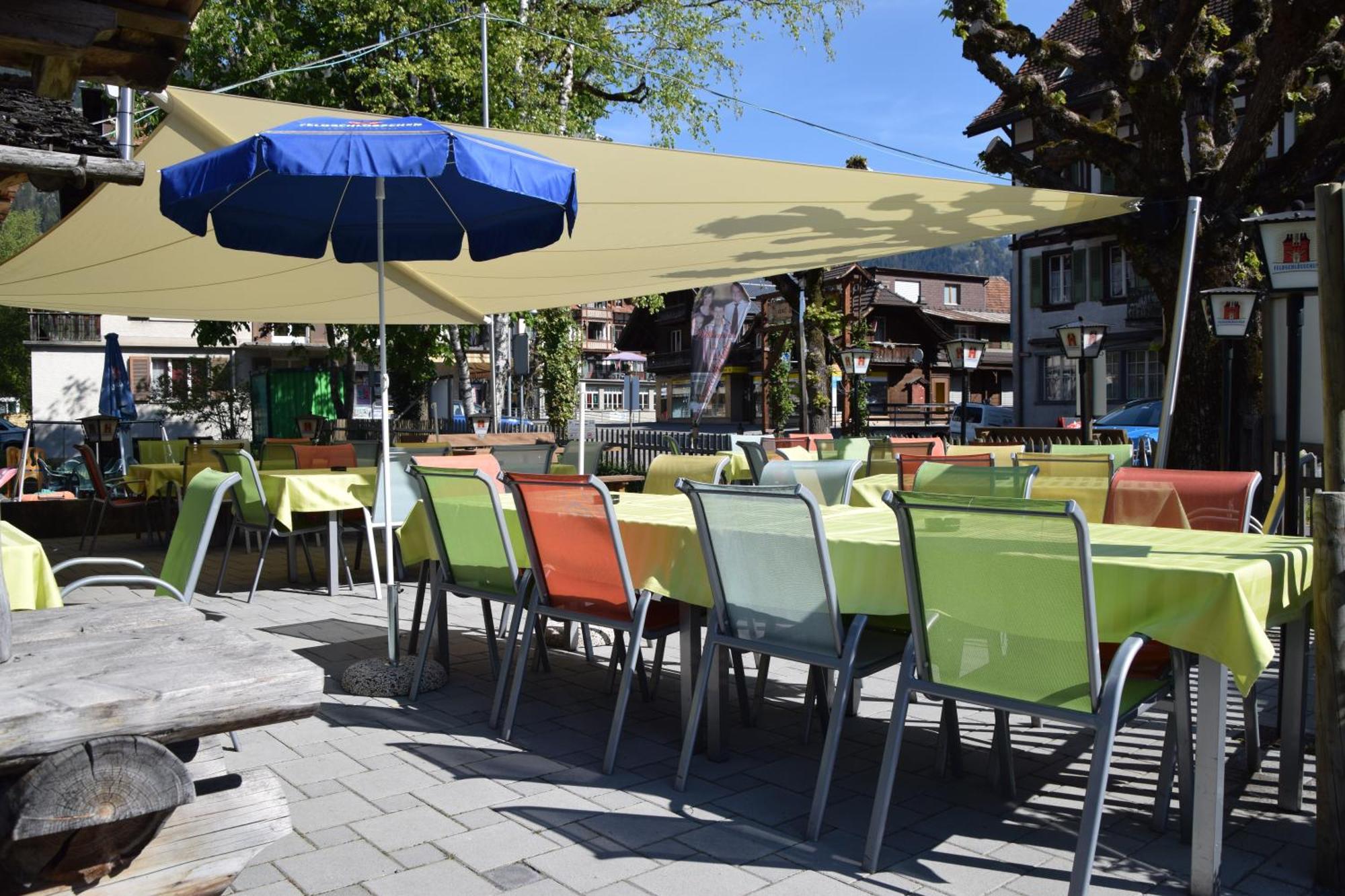Hotel Restaurant Simplon Frutigen Exterior photo