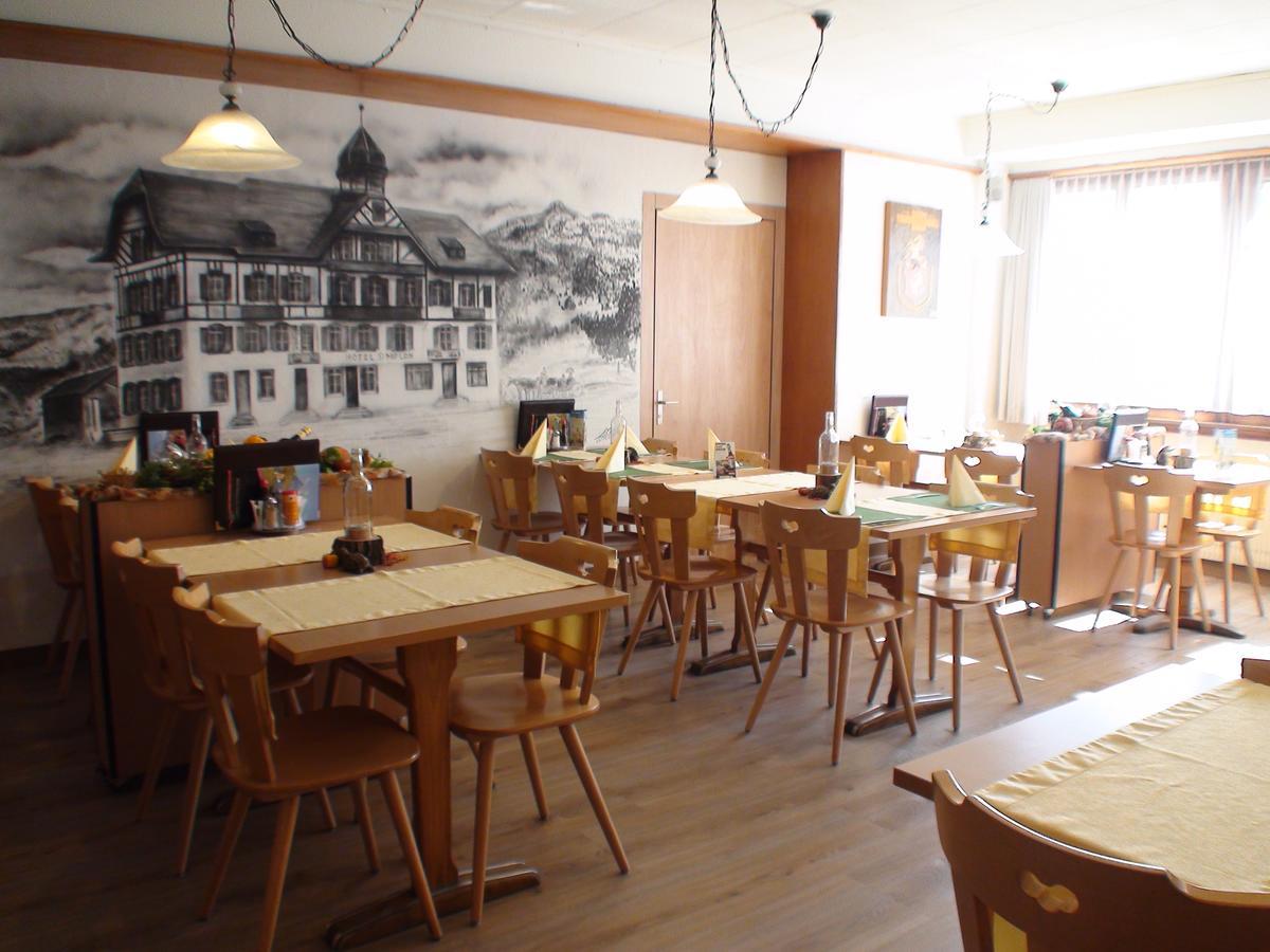 Hotel Restaurant Simplon Frutigen Exterior photo