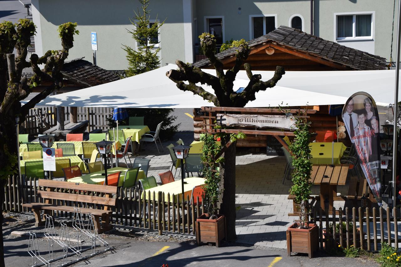 Hotel Restaurant Simplon Frutigen Exterior photo