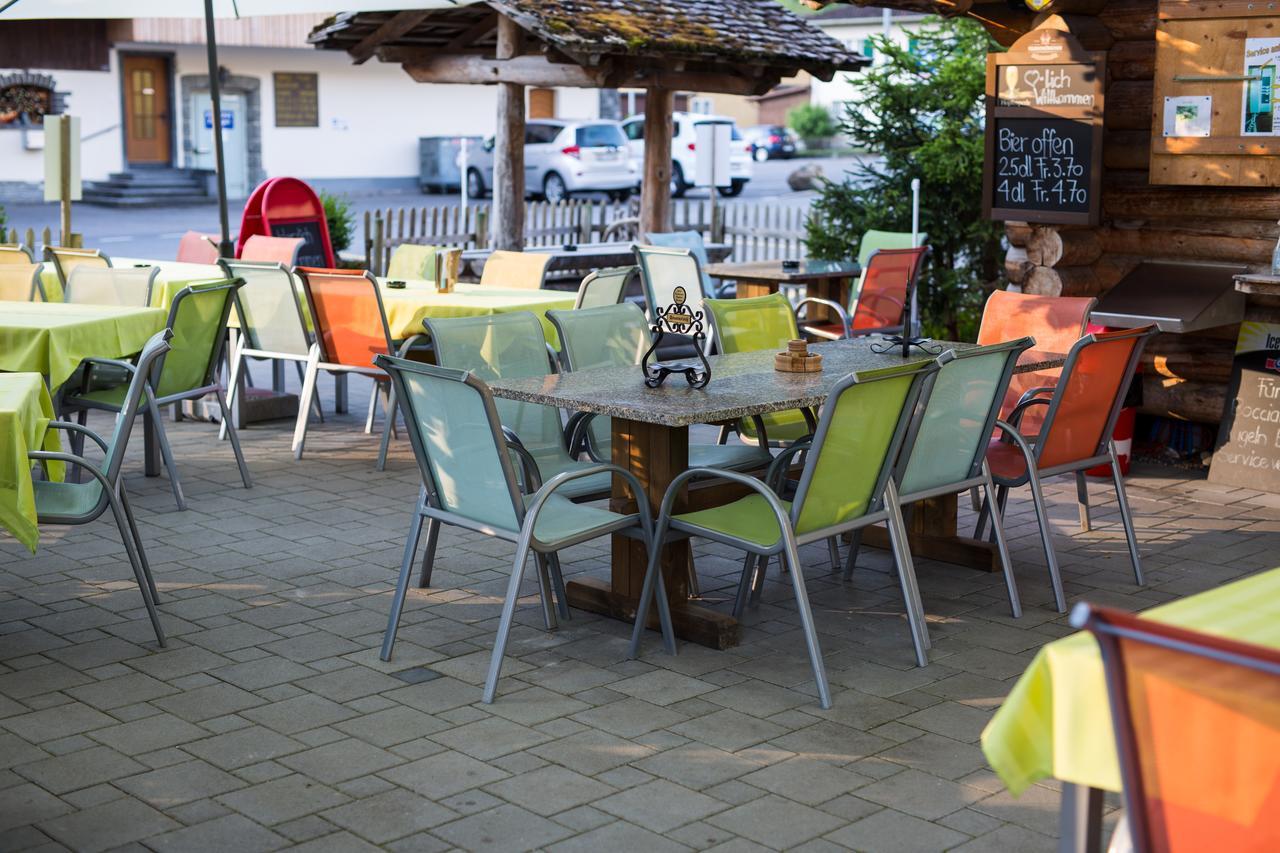 Hotel Restaurant Simplon Frutigen Exterior photo