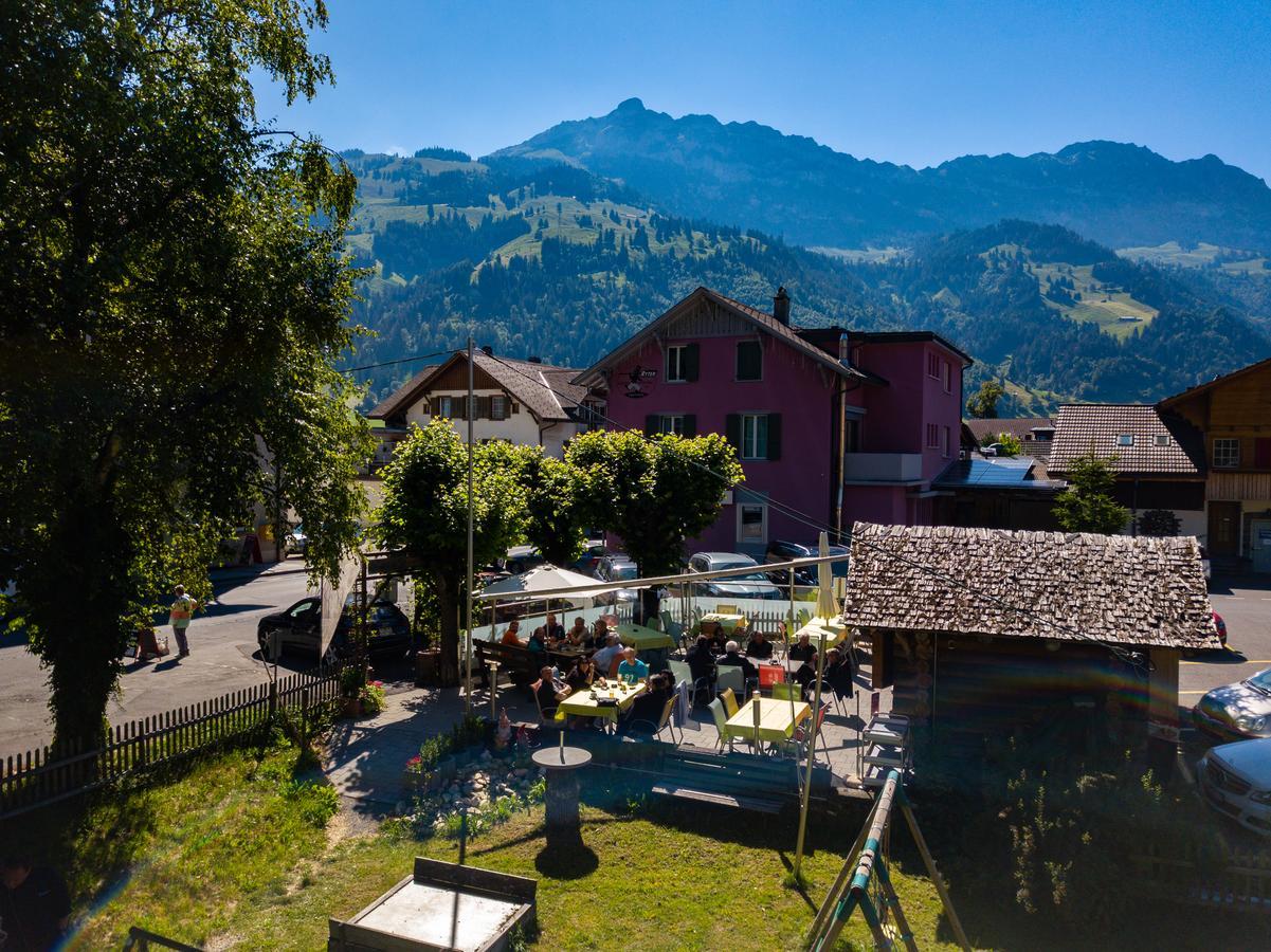 Hotel Restaurant Simplon Frutigen Exterior photo
